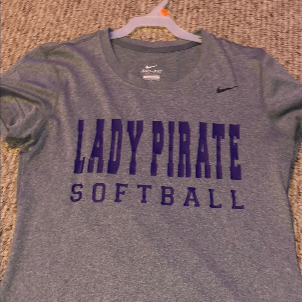 Lady Pirate Softball shirt